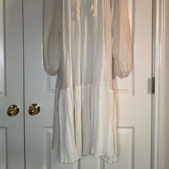 Antique Hippie 60’s Bohemian Dress - Picture 6 of 7